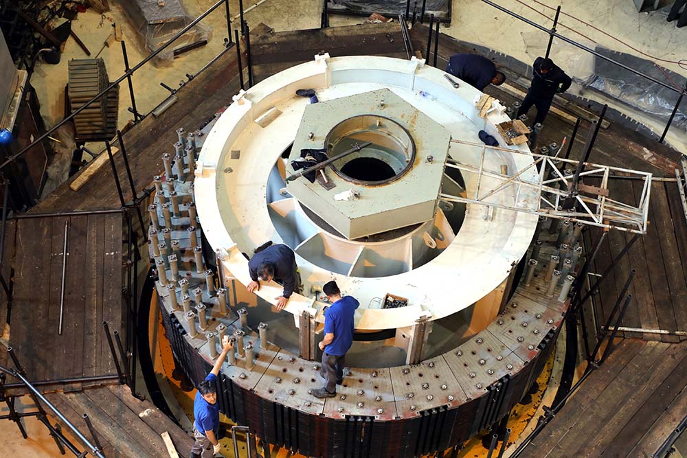News about the construction of a new power plant